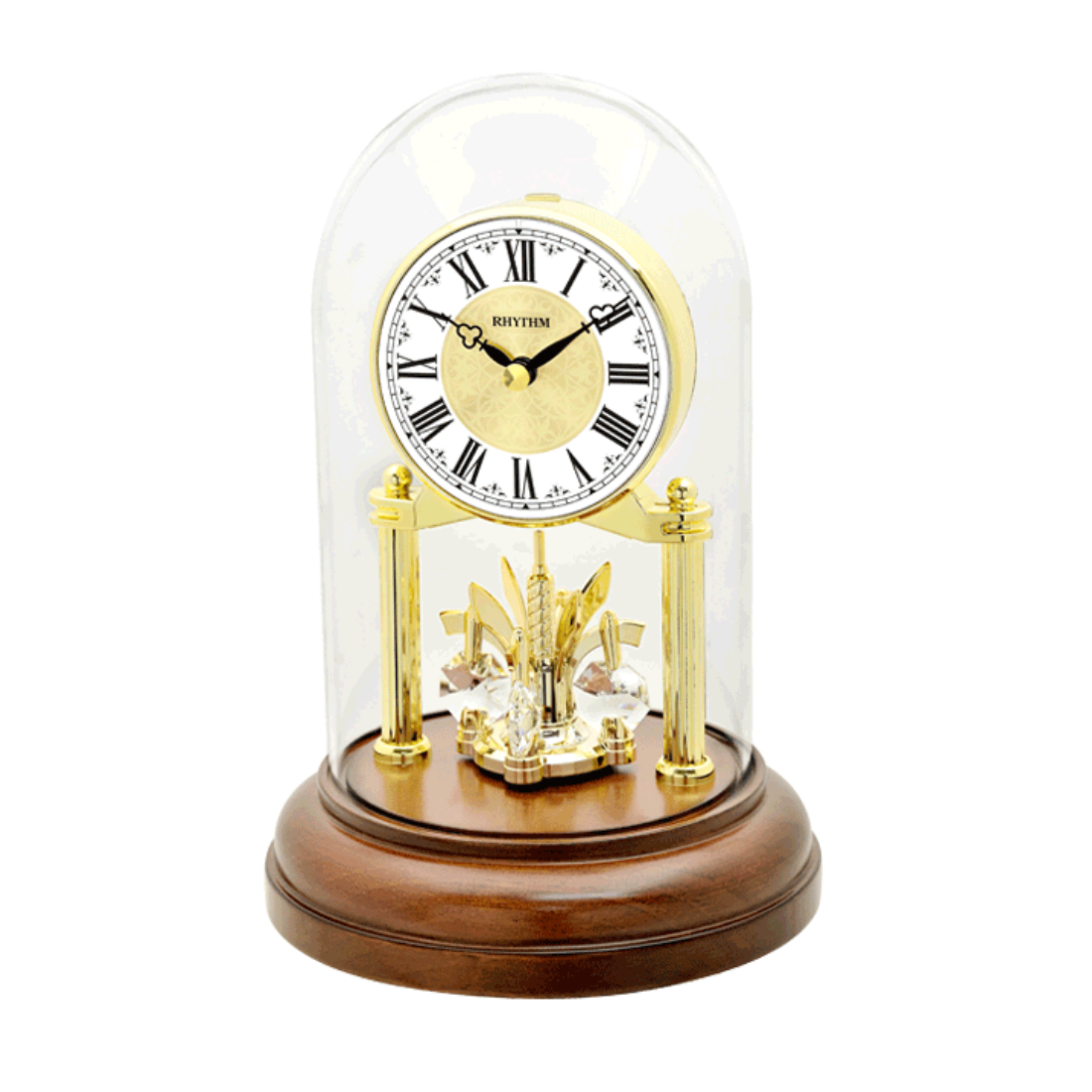 Rhythm CRG121NR06 Exquisite Table Clock - Singapore Exclusive