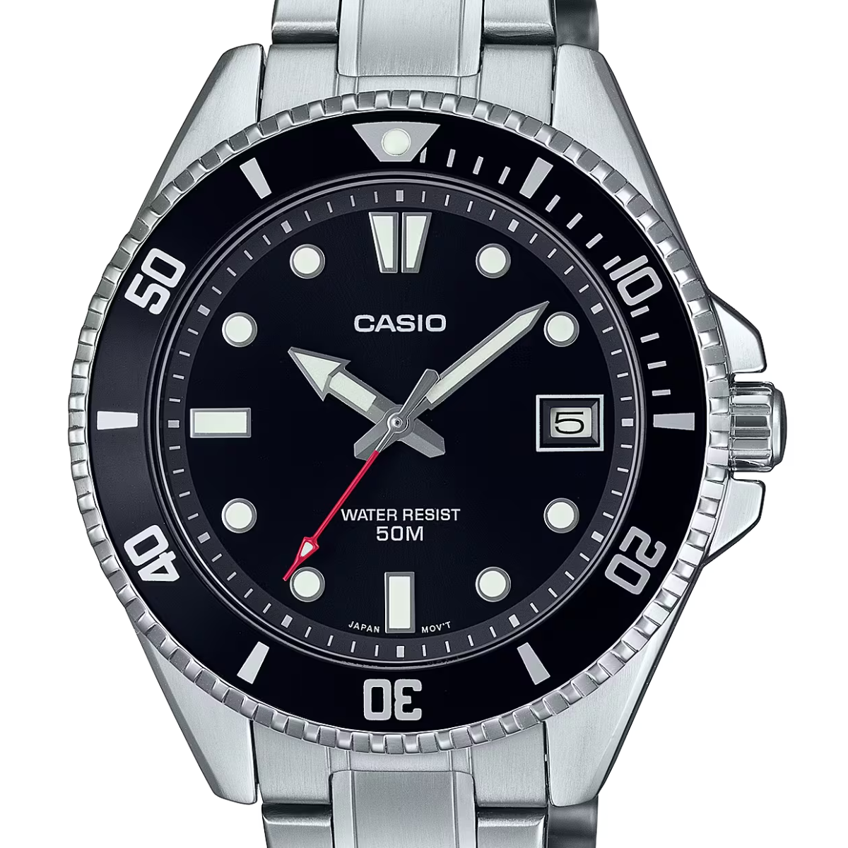 Casio MDV-10D-1A1: The Ultimate Quartz Sports Watch with Black Dial