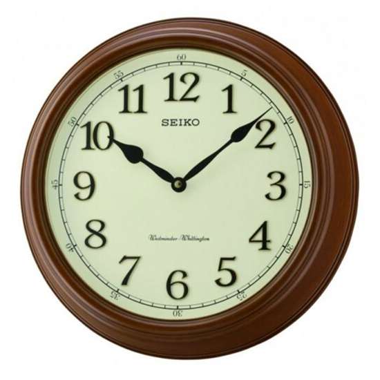 Seiko QXD214B Charming Wall Clock - Exclusive to Singapore