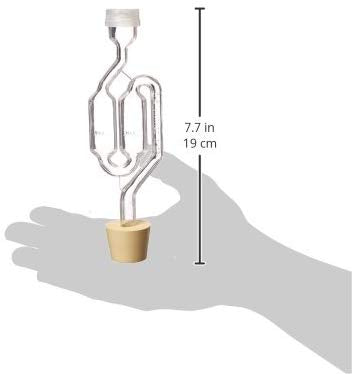 Get Your Pack of 2 - Twin Bubble Airlock and Carboy Bung Stopper for 3, 5, 6, 6.5 Gallon Carboys Now!