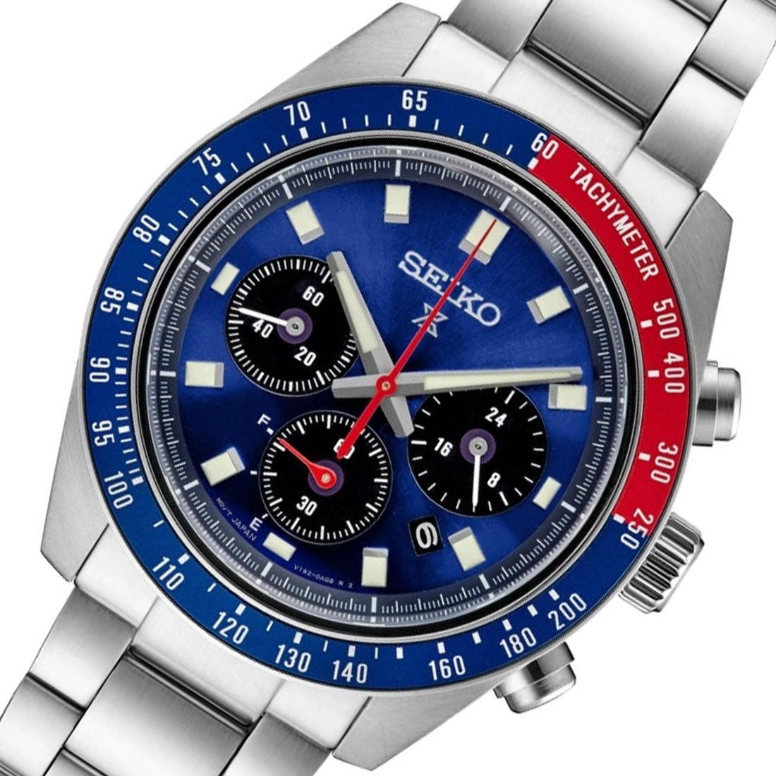 Seiko Prospex SSC913P1 Solar Speedtimer Chronograph: Blue Dial Marvel