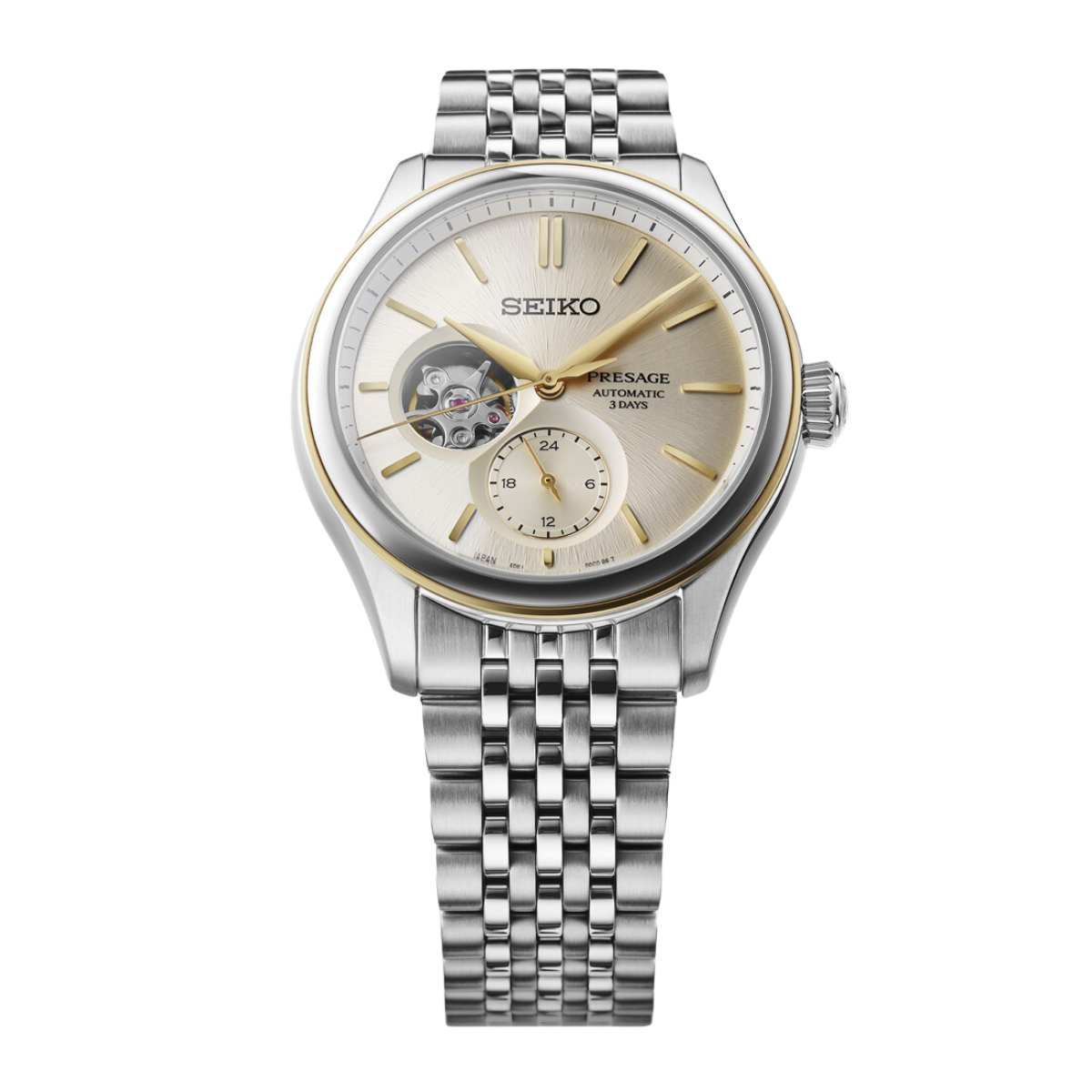 Seiko Presage SPB480J1: A Timeless Men's Open Heart Automatic Watch