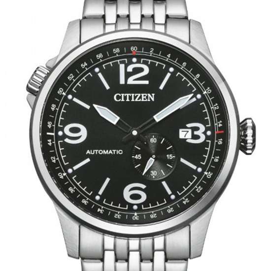 Citizen Automatic NJ0140-84E Pilot Watch: A Timeless Stainless Steel Masterpiece