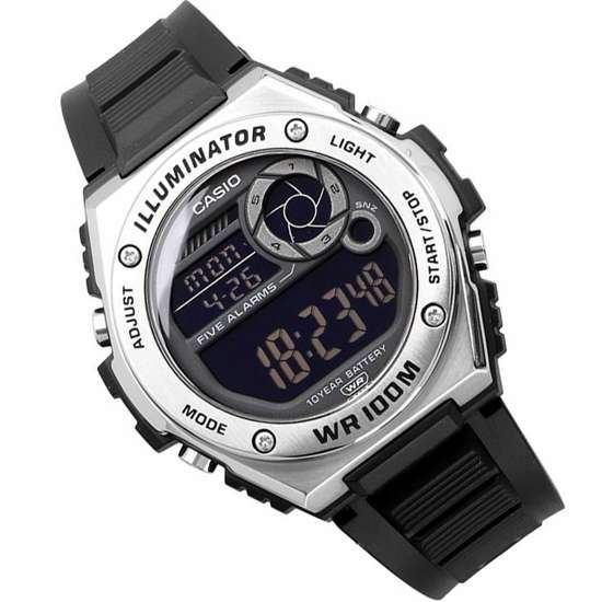 Casio Youth MWD-100H-1B Dual Time Digital Sports Watch: A Must-Have for Active Lifestyles!