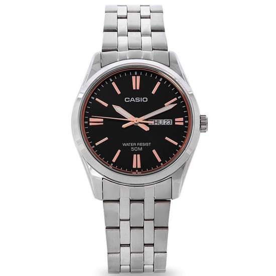 Casio Stylish Male Couple Watches MTP-1335D-1A2 MTP-1335D-1A2V - A Perfect Pair for Fashionable Men