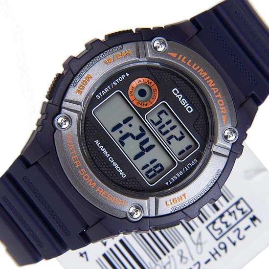 Casio Men's Stylish Digital Watch W-216H-2B W-216H-2BVDF