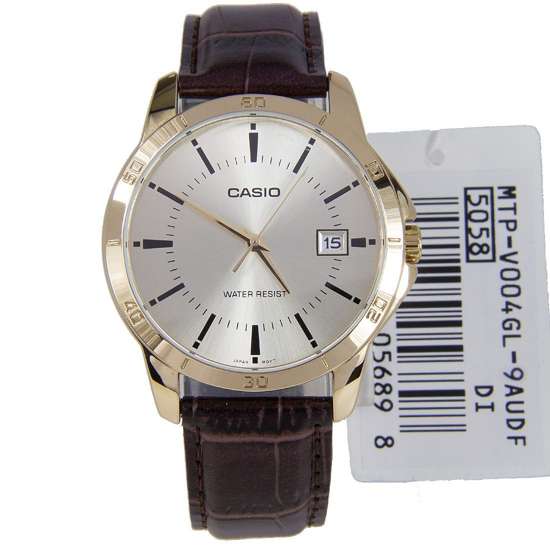 Casio Men's Stylish Quartz Dress Watch MTP-V004GL-9A