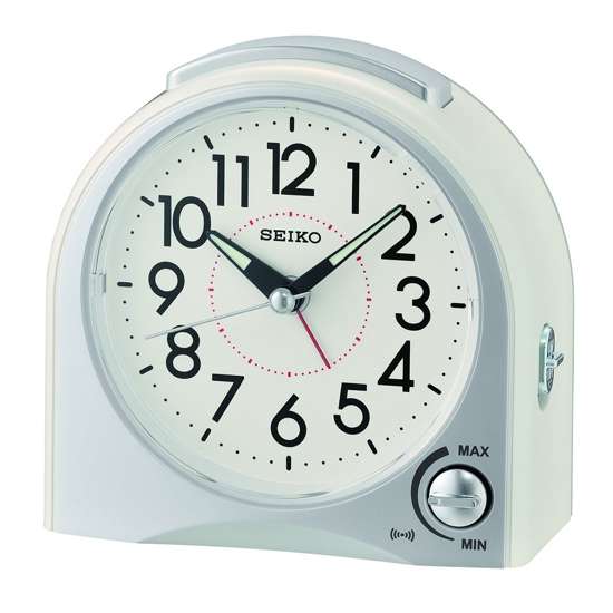 Seiko QHE170W/QHE170WN Table Alarm Clock - Singapore Exclusive!