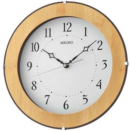 Seiko QXA738B Wooden Wall Clock - Exclusive to Singapore!
