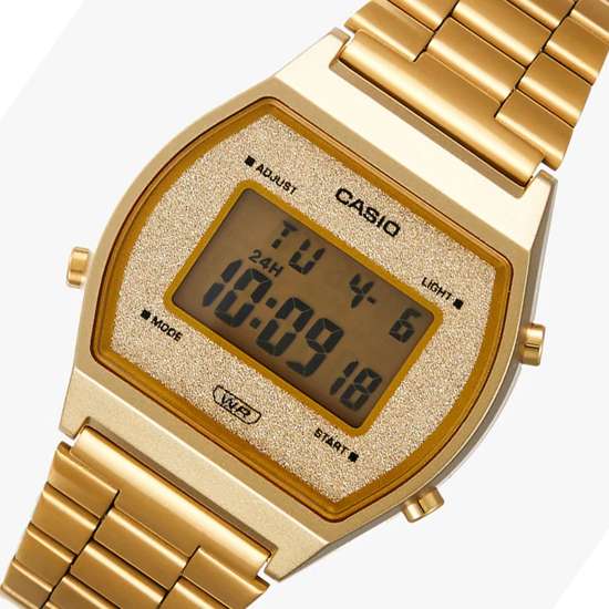 Casio Vintage Gold Digital Watch - A Timeless Retro Piece
