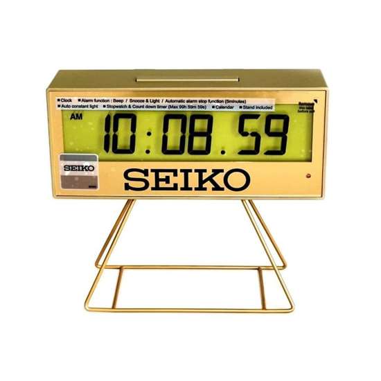 Seiko Digital Alarm Clock QHL084G/QHL084GN - Exclusive to Singapore!