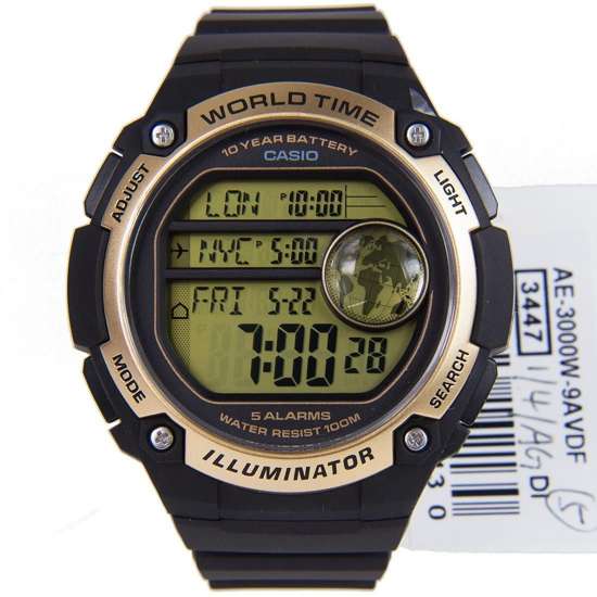 Casio AE-3000W-9AV Watch: A Timekeeping Marvel
