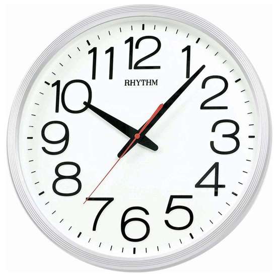 Rhythm 3D Wall Clock CMG495NR03 - A Captivating Timepiece