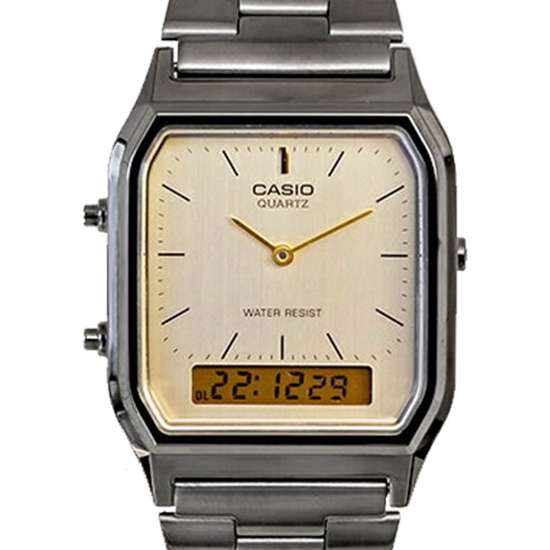 Casio Unisex Analog Digital Watch AQ230GG-9A: A Timeless Vintage Piece