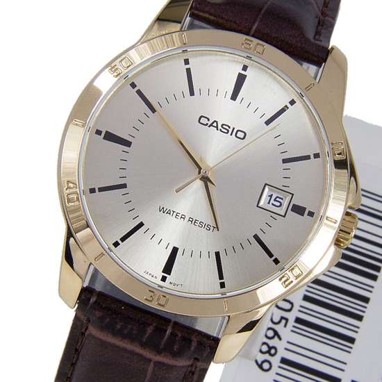 Casio Men's Stylish Quartz Dress Watch MTP-V004GL-9A
