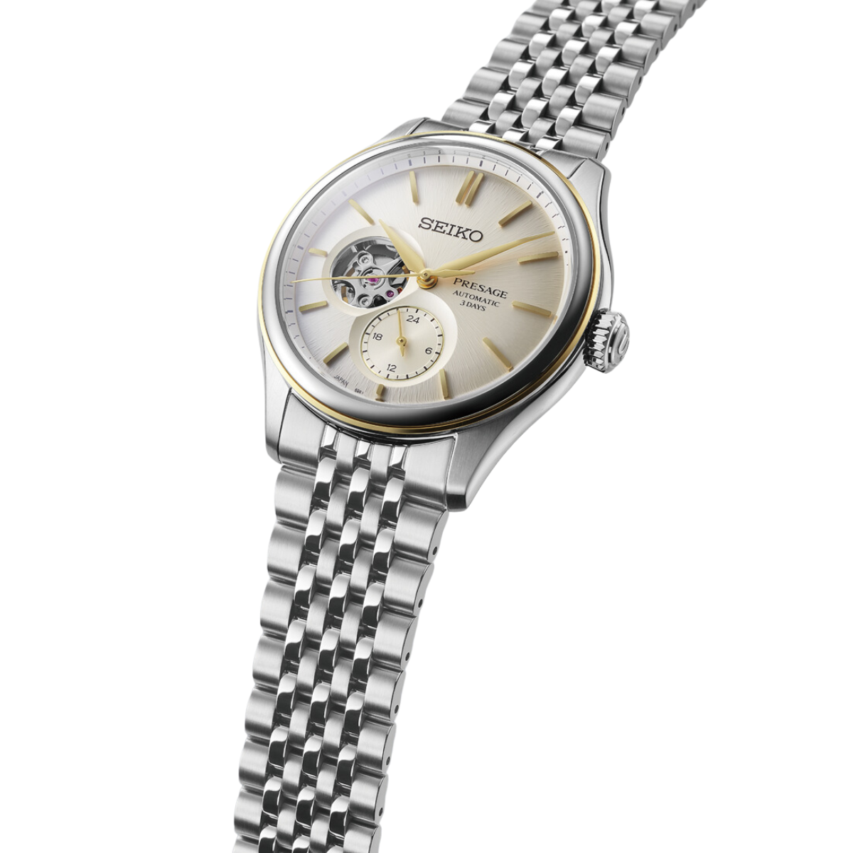 Seiko Presage SPB480J1: A Timeless Men's Open Heart Automatic Watch