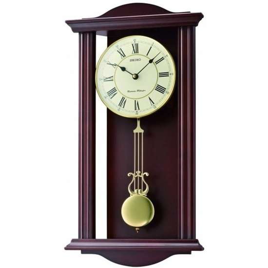 Seiko Chiming Pendulum Wall Clock QXH072B - Exclusive to Singapore!