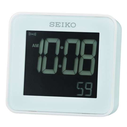 SEIKO LCD Alarm Clock QHL079W - Exclusive for Singapore!