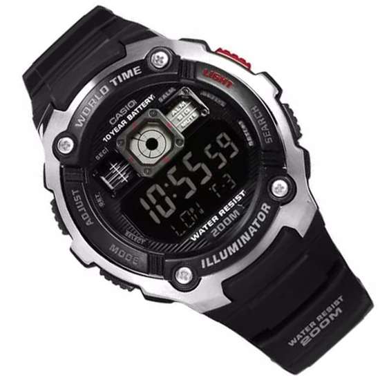 Casio AE-2000W-1B World Time Sports Watch: The Ultimate Youth Companion