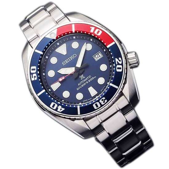 Seiko Prospex Sumo Pepsi JDM Automatic Diver's Watch SBDC057J1 - A Timepiece of Excellence