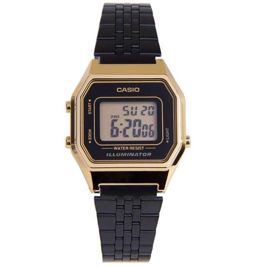 Casio LA680WEGB-1A Vintage Ladies' Black Ion Watch - A Timeless Classic!