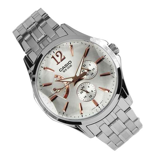 Casio Enticer Cut Glass Retrograde Watch - A Timeless Elegance