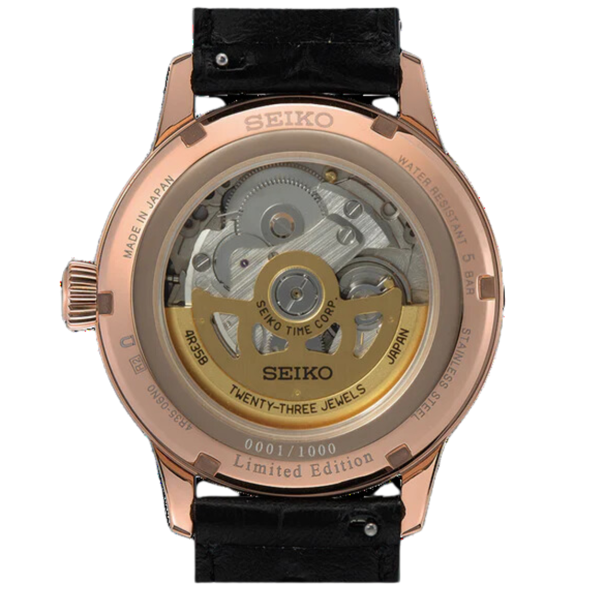 Seiko Presage Cocktail Time x Lark Whiskey Limited Edition Men's Watch - SRPL20J Series