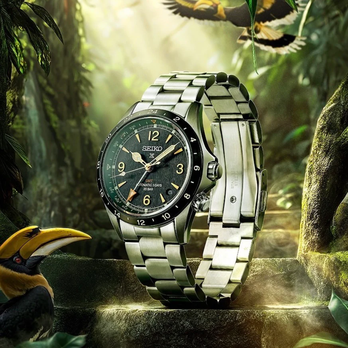 Seiko Prospex Alpinist GMT Asia SPB493J - Exclusive Limited Edition Men's Automatic Watch