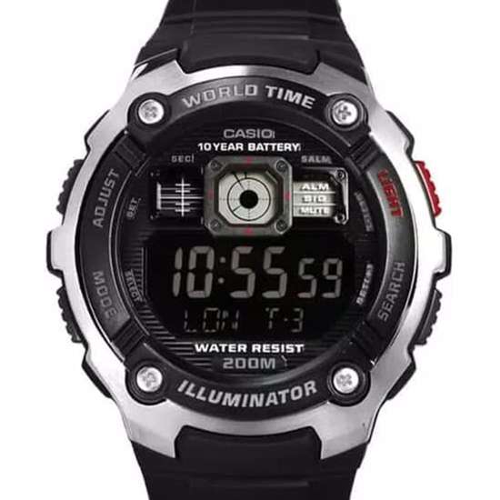 Casio AE-2000W-1B World Time Sports Watch: The Ultimate Youth Companion
