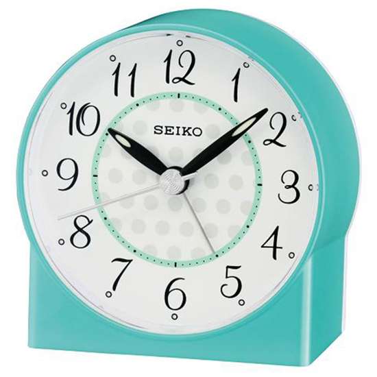 Seiko's Stunning Blue Alarm Clock QHE136L