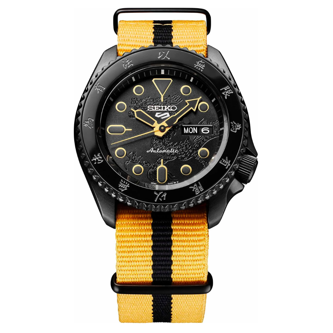 Seiko 5 Sports Bruce Lee Edition Automatic Watch SRPK39K1 - A Collector's Dream!