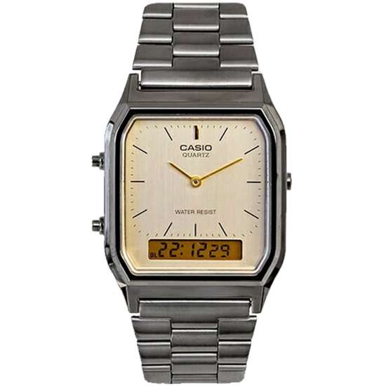 Casio Unisex Analog Digital Watch AQ230GG-9A: A Timeless Vintage Piece
