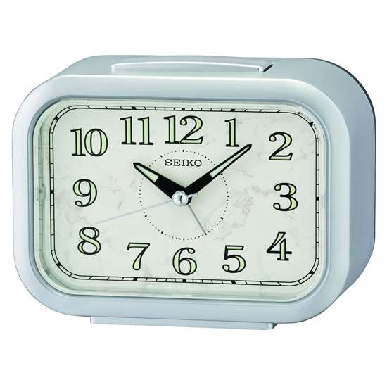 Seiko QHK056S/SN Bell Snooze Alarm Clock - Your Reliable Wake-up Companion