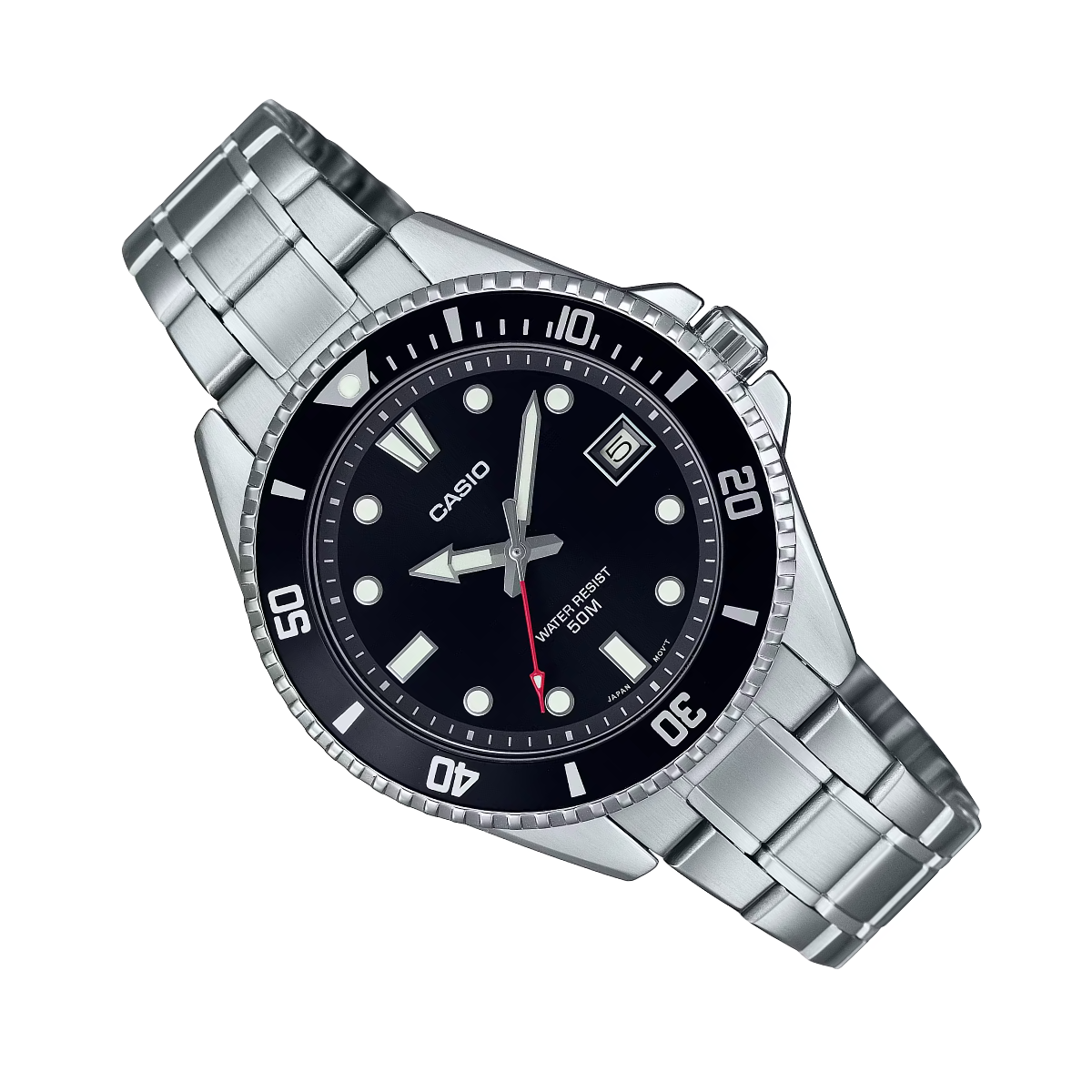 Casio MDV-10D-1A1: The Ultimate Quartz Sports Watch with Black Dial