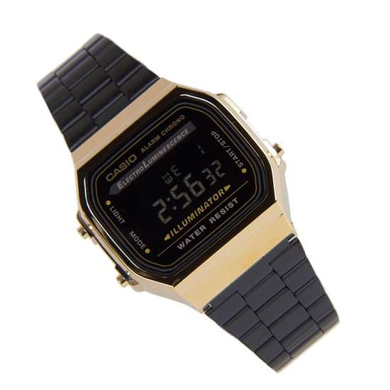 Casio Vintage Men's Watch A168WEGB-1B: Timeless Style with Advanced Functionality