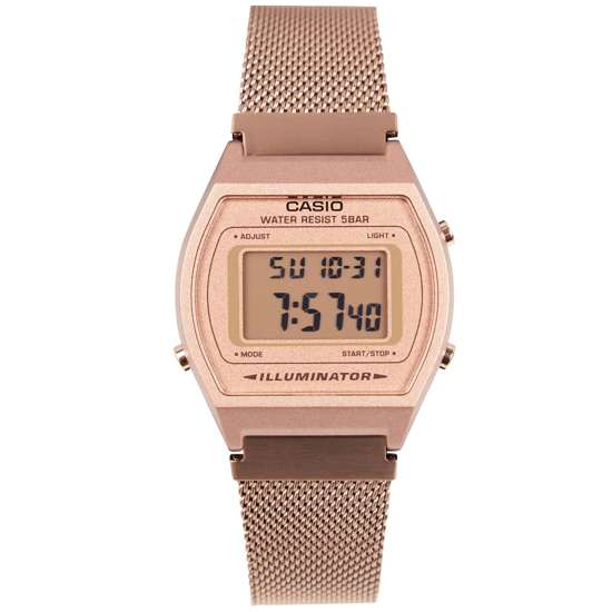 Casio Youth Retro Rose Gold Unisex Watch - B640WMR-5A & B640WMR-5ADF