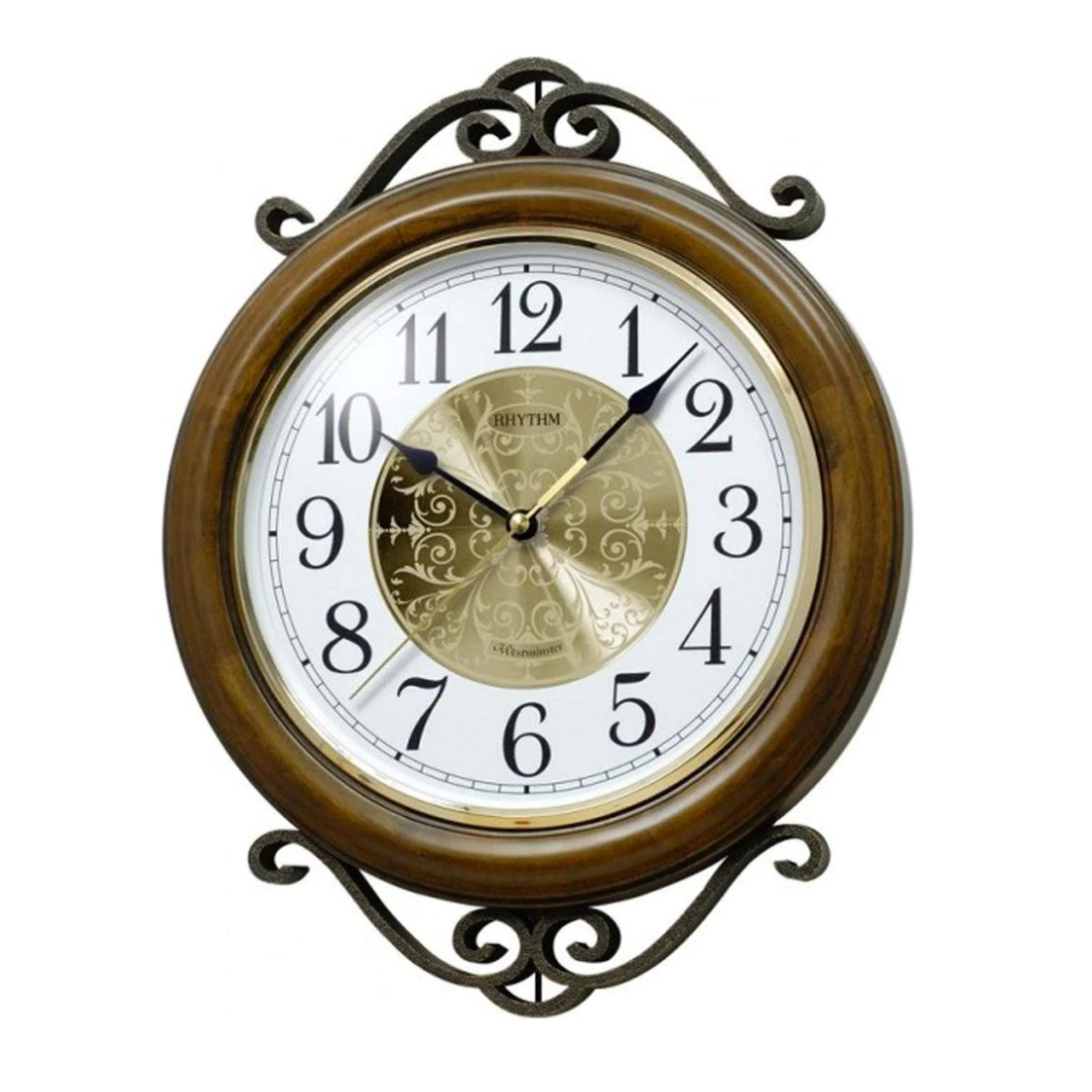 Rhythm CMH754NR06 Westminster Wall Clock - Exclusive to Singapore!