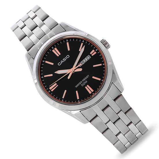 Casio Stylish Male Couple Watches MTP-1335D-1A2 MTP-1335D-1A2V - A Perfect Pair for Fashionable Men