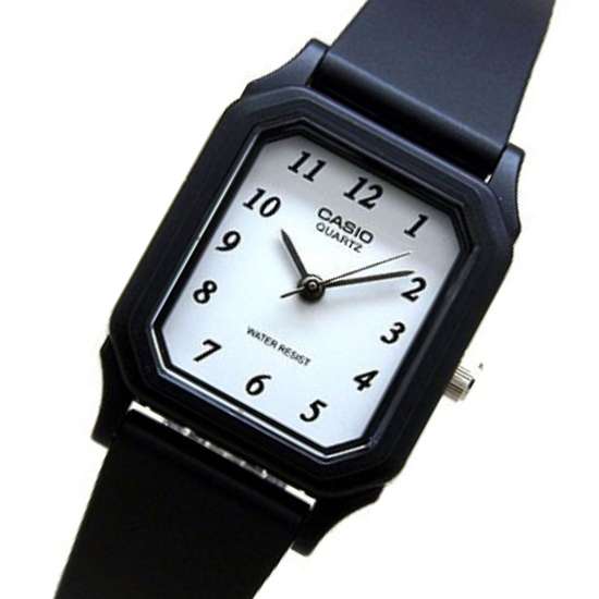 Stylish Casio Quartz Ladies Rectangular Watch - LQ-142-7B