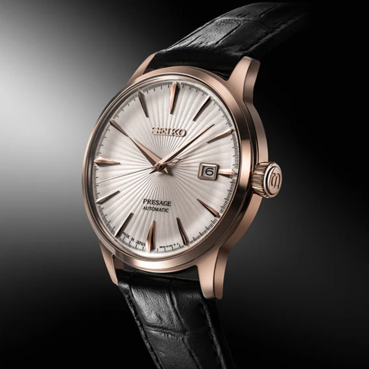 Seiko Presage Cocktail Time x Lark Whiskey Limited Edition Men's Watch - SRPL20J Series
