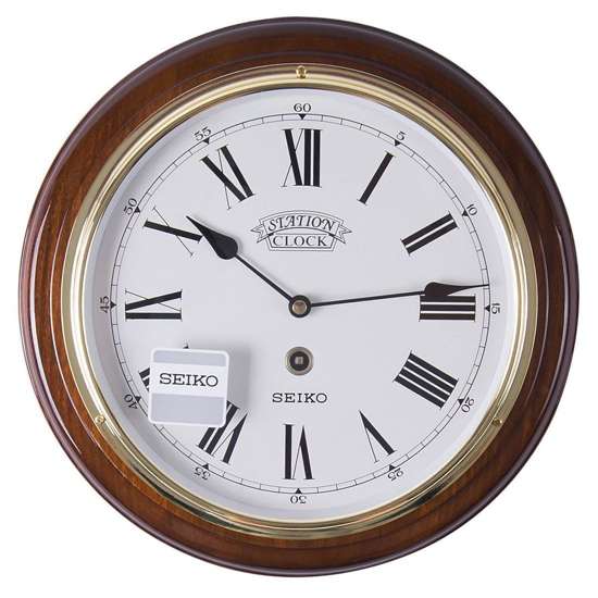 Seiko QXA143-B Station Clock - Exclusive for Singapore!