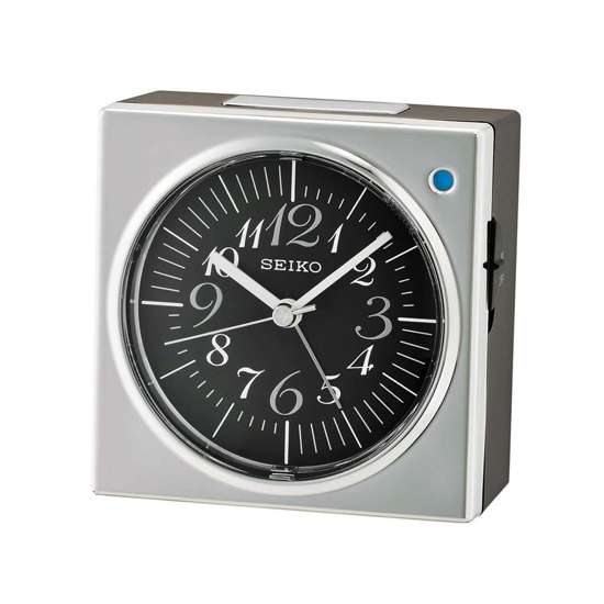 Seiko QHE150S/QHE150SN Alarm Clock - Your Perfect Wake-Up Companion