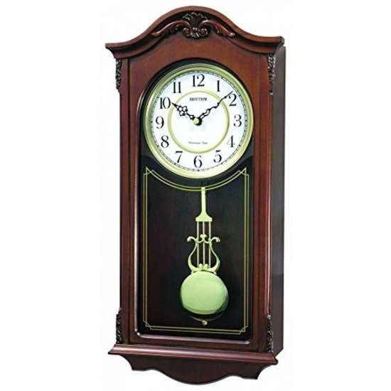 Gorgeous Rhythm Pendulum Wooden Wall Clock CMJ502FR06 - Exclusive to Singapore!