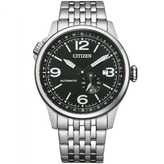 Citizen Automatic NJ0140-84E Pilot Watch: A Timeless Stainless Steel Masterpiece