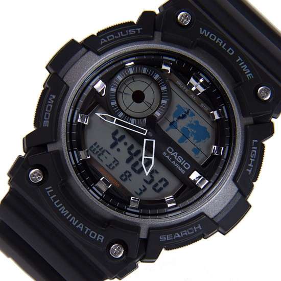 Casio AEQ-200W-1AV World Time Watch - A Timekeeping Marvel!