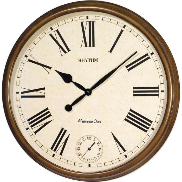 CMH721CR06 Rhythm Wall Clock - Exclusive to Singapore!