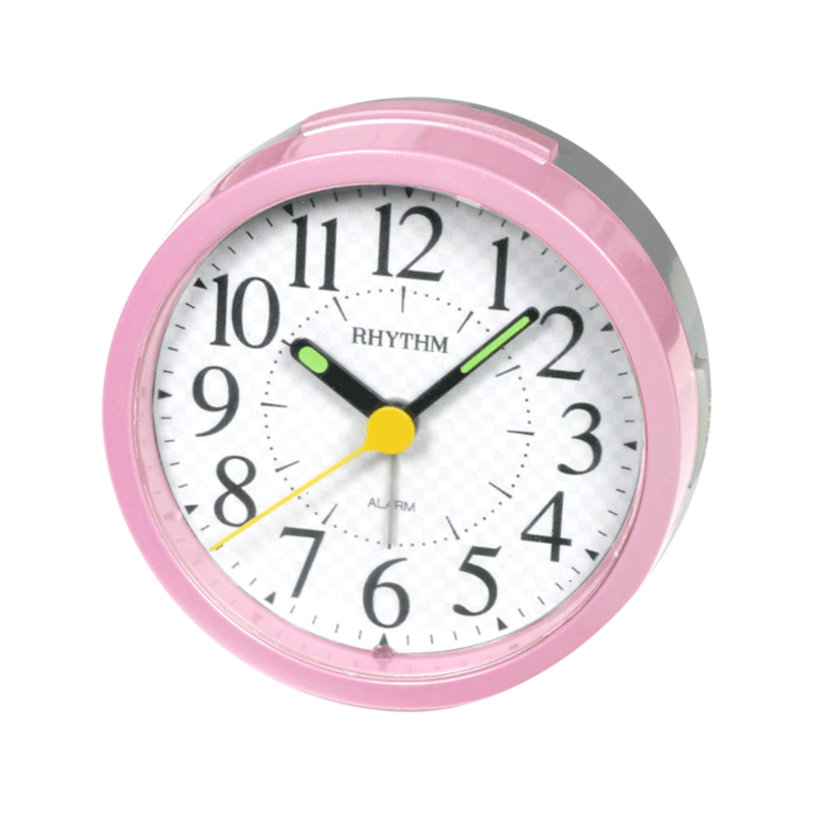 Rhythm CRE849WR13 Pink Beep Alarm Table Clock - Exclusive to Singapore!
