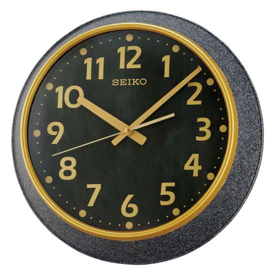 Seiko QXA770K/QXA770KN/QXA770-K Stylish Analog Quiet Sweep Wall Clock