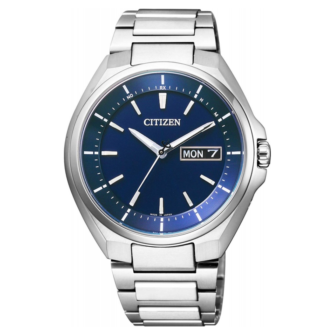 Citizen Attesa Eco-Drive JDM Watch: Light Blue Dial AT6050-54L
