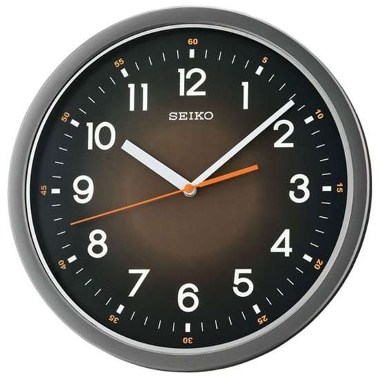 Seiko Black Quiet Sweep Wall Clock QXA727K/QXA727KN - Exclusive to Singapore!